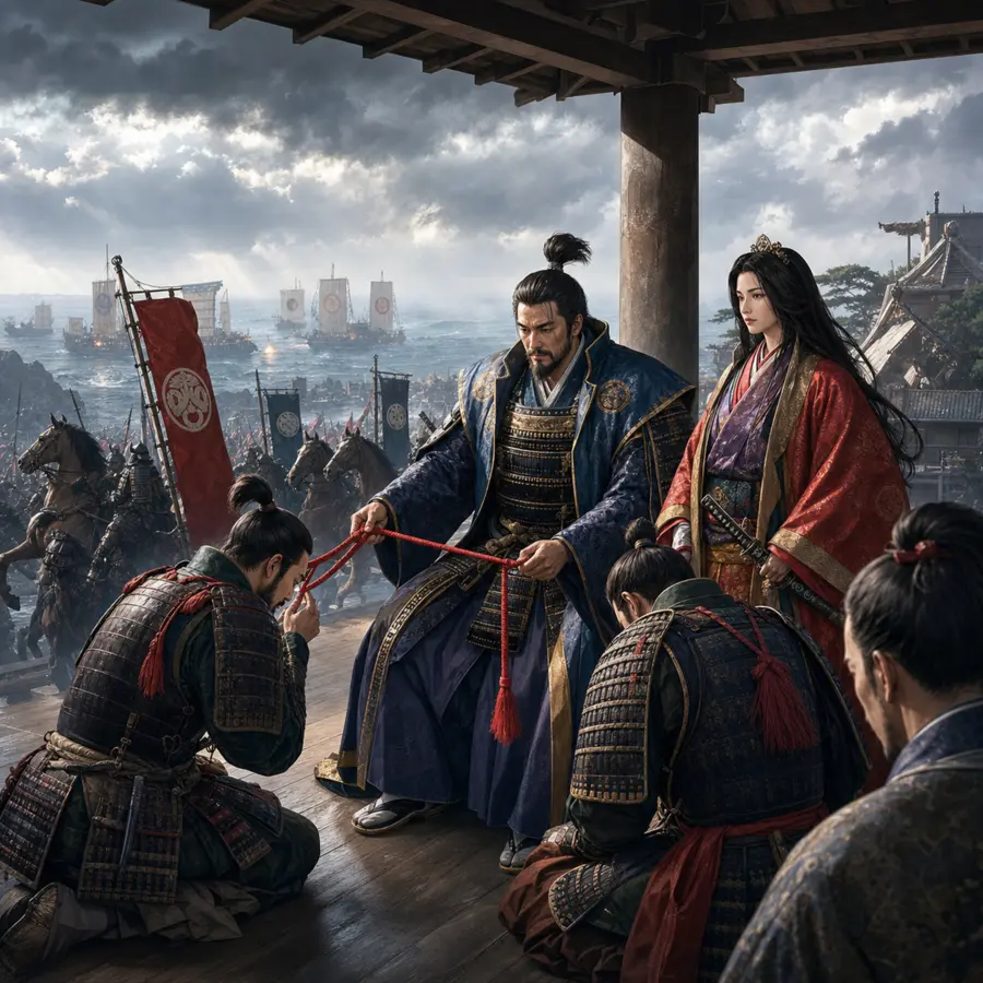 戦国武将と海戦を描いた歴史カード